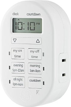 GE MyTouchsmart Indoor Plug-In Digital Timer 26892