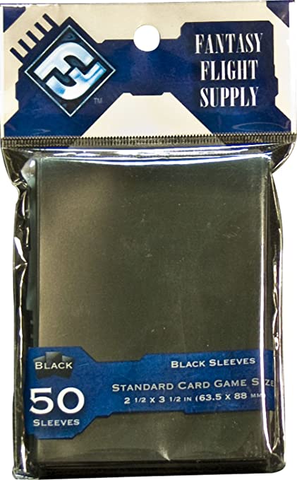 Card Sleeves: Standard Black (Pack)