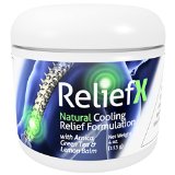 4oz ReliefX By Naturo Sciences  Natural Topical Cream For Temporary Pain Relief for Joints and Muscle Discomfort