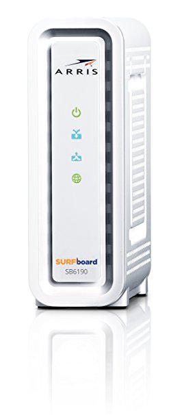 ARRIS SURFboard SB6190-RB DOCSIS 3.0 Cable Modem - (Certified Refurbished) - White