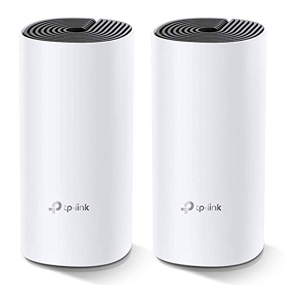 TP-Link Deco M4 Whole Home Mesh Wi-Fi System, Seamless and Speedy Up To 2800 Sq ft coverage, Work with Amazon Echo/Alexa and IFTTT, Router and Wi-Fi Booster Replacement, Parent Control, Pack of 2