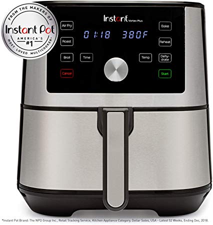 Instant™ Vortex™ Plus 6 Quart 6-in-1 Multi-Use Air Fryer with Roast, Broil, Bake, Reheat & Dehydrate