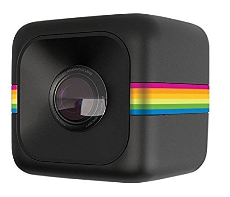 Polaroid Cube  LIVE STREAMING 1440p Mini Lifestyle Action Camera with Wi-Fi & Image Stabilization (Black)