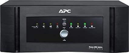 APC 1500 VA 1200-Watt Sine Wave Home UPS-Inverter (Black)