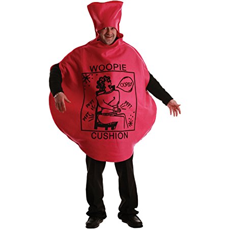 Adult Unisex Whacky Whoopie Cushion Costume Outfit for Joke Themed Fancy Dress