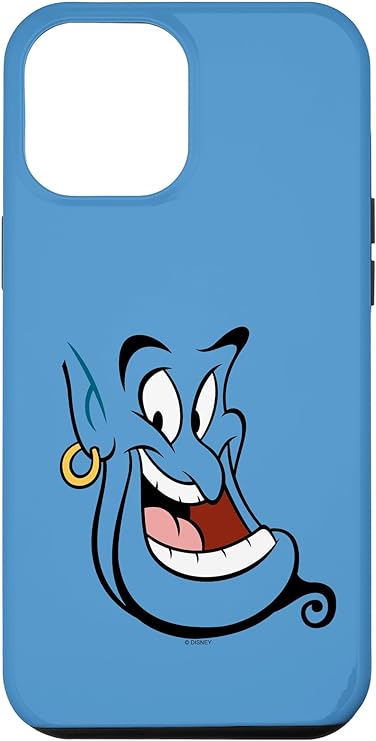 iPhone 15 Pro Max Disney Aladdin Genie Big Face Case