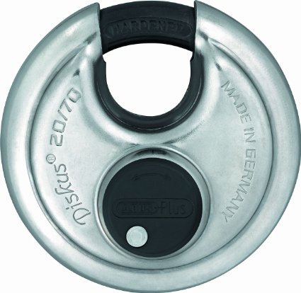 ABUS 2070 KD B Extreme High Security Stainless Steel Diskus Keyed Different Padlock