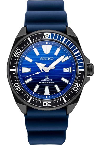 Seiko Prospex SRPD09 Special Edition Blue Silicone Automatic Divers Watch