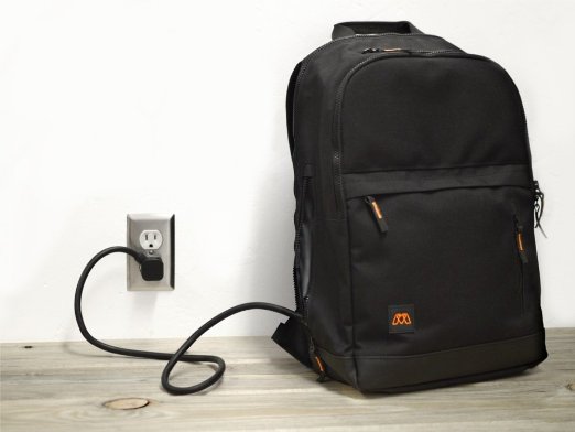 MOS Pack, The Backpack You Plug In to Charge Everything, Onyx