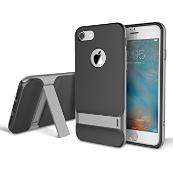 iPhone 7 Case - GranVela Stand Protective Cover with Kickstand for Apple iPhone 7 (2016) - Gray