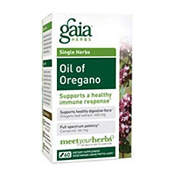 Gaia Herbs, Oil of Oregano, 120 Vegetarian Capsules