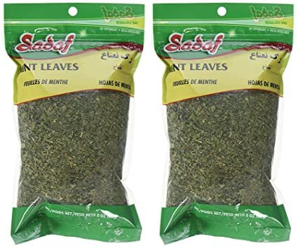 Sadaf Dried Mint Leaves Bag, 3 oz. - PACK OF 2