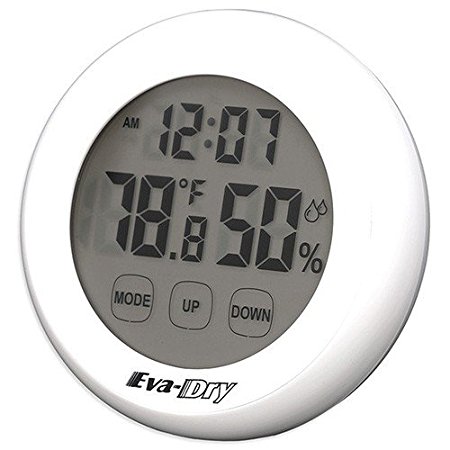 Eva-Dry Indoor Humidity Monitor Hygrometer