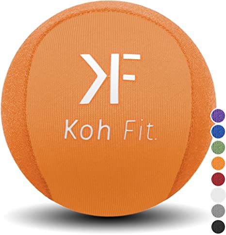 Koh Fit Stress Ball for Adults - Stress Reliever Squeeze Balls - 2 Bonus Ebooks: Hand Therapy Exercise Guide   Stress Relief Guide