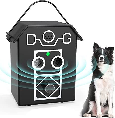 Anti Barking Device, Dog Bark Control Device Up to 50ft Range, Automatic for Dogs 3 Levels Waterproof Anti-Bark Control Deterrents, Indoor Outdoor Use