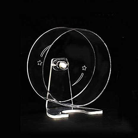 Petzilla Acrylic Quiet Hamster Exercise Wheel Silent Spinner