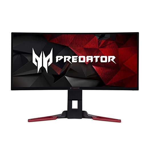 Acer Predator Z301C 29.5-inch Curved UltraWide FHD (2560 x 1080) NVIDIA G-Sync Monitor, 200Hz, 2x3w speakers, HDMI & DP