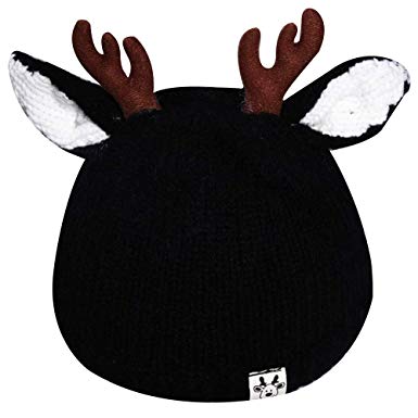 Aisa Unisex Children Knitting Winter Beanie Hat Insect Eye Tentacle Christmas Cap
