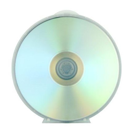 Clear Clam Shell CD/DVD Cases, Pack of 200