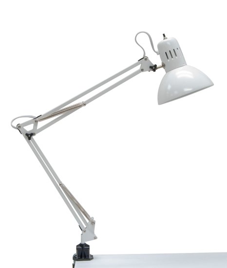 Studio Designs 12024 Swing Arm Lamp, 13-watt, White