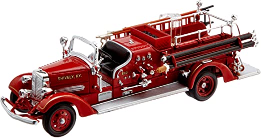 5Star-TD 1938 Ahrens Fox VC Fire Engine Red 1/43 Diecast Car Model by OK Toys
