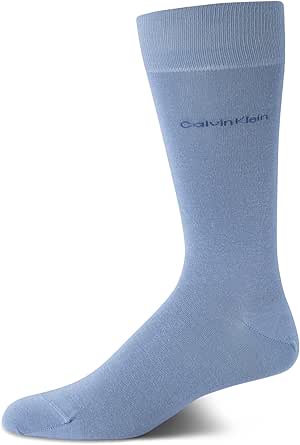 Calvin Klein Men's Socks - Luxury and Egyptian Cotton Blend Dress Socks (1 Pair)