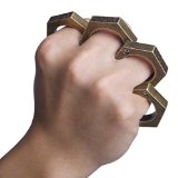 BINGUO New Chinese Style Hexagon Self Defense Ring Survival Emergency Tool