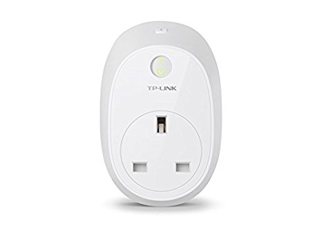 TP-Link Wi-Fi Smart Plug with Energy Monitoring, Works with Alexa, Control Devices from Anywhere - HS110 (UK Plug)