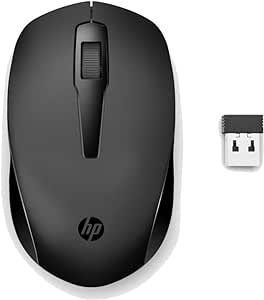 HP 150 Wireless Mouse, 3-Button with Dual Control Scroll Wheel 1600 DPI Optical Sensor with Ergonomic Design for All-Day Comfort for Lefty or Righty Use