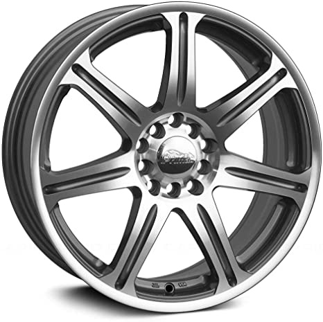 Primax 533 Machined Wheel (15 x 6.5 inches /4 x 100 mm, 35 mm Offset)