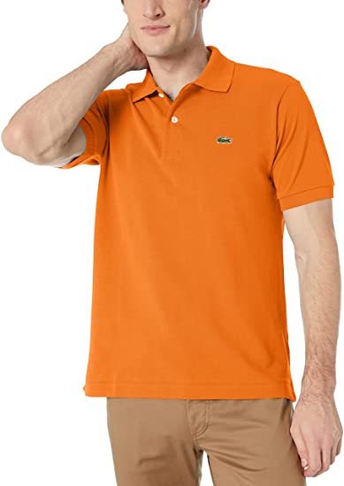 Lacoste Mens Short Sleeve L.12.12 Pique Polo Shirt