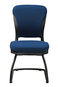GODREJ INTERIO Ergonomic Motion Visitor Chair (Matte Finish, Navy Blue)