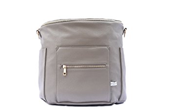 Fawn Design Diaper Bag Designer Bag (Stone Gray)