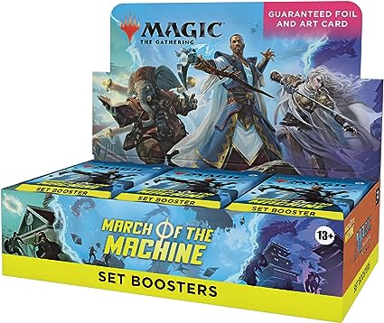 Magic: The Gathering March of the Machine Set Booster Box | 30 Packs (360 Magic Cards)