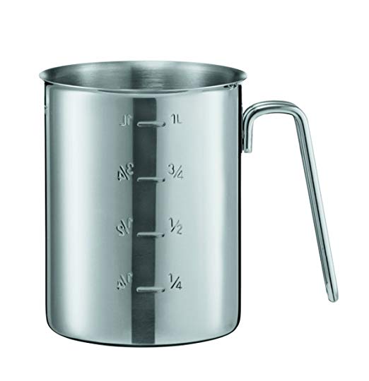 Rosle 1 cm Stainless Steel Hotel Measuring Jug