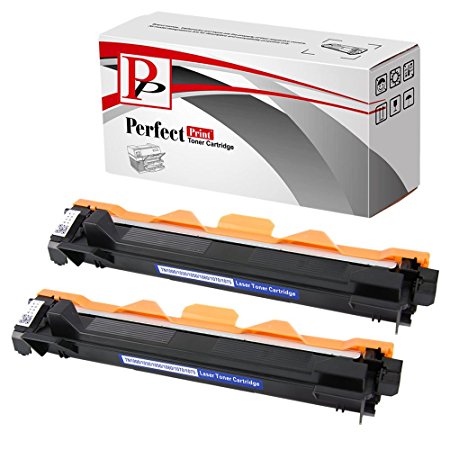 2 PerfectPrint Compatible Toner Cartridge Replace TN1050 For Brother HL-1110 HL-1110E HL-1110R HL-1112 HL-1112E HL-1112R HL-1210W HL-1212W MFC-1810 MFC-1810E MFC-1810R MFC-1815R MFC-1910W