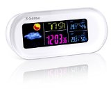 X-Sense Color Weather Station with Wireless Forecaster Temperature Humidity and Outdoor Sensor