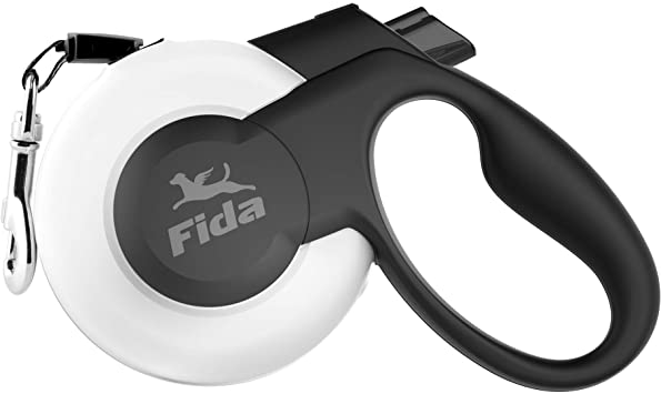 Fida Retractable Dog Leash Heavy Duty, 16 ft Pet Walking Leash for X-Small/Small/Medium/Large Dog or Cat up to 110 lbs, 360° Tangle Free, (Mars Series)