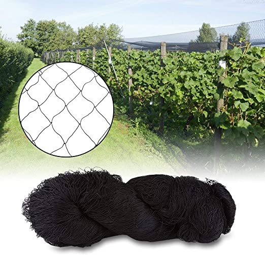 Bird Nets, 25' * 50' Heavy Duty Nylon Anti Bird Protecting Mesh Netting for Gardening Farms Vineyard Agricultural Planting