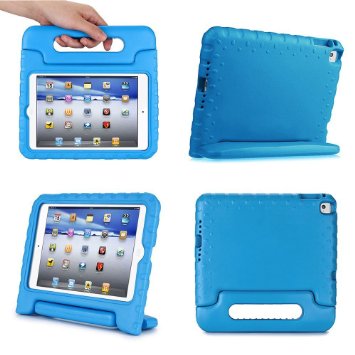Ruban iPad 2/3/4 Kids Case: Safe Shockproof Protection for Apple iPad 2/3/4 (2nd / 3rd / 4th Generation)[Lifetime Warranty], Blue