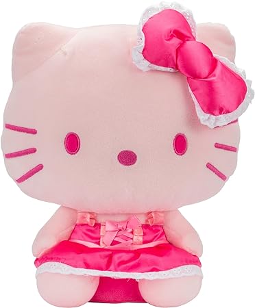 Hello Kitty and Friends Hello Kitty 12” Pink Monochrome Plush