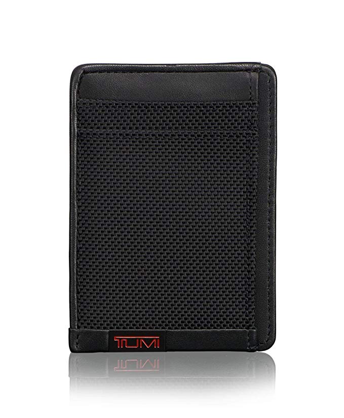 TUMI - Alpha Money Clip Card Case Wallet with RFID ID Lock for Men