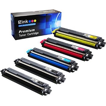 E-Z Ink (TM) Compatible Toner Cartridge Replacement For Brother TN221 TN225 (2 Black, 1 Cyan, 1 Magenta, 1 Yellow) 5 Pack