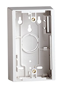 Leviton R04-42777-00W Single-Gang Surface Mount Wiring Box, White