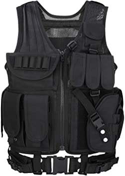 Barbarians Tactical Molle Vest Military Airsoft Paintball Vest Assault Swat Vest Adjustable Lightweight