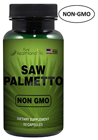 Reduce Frequent Urination! Non-GMO Saw Palmetto Supplement Capsules for Men's Prostate Health - High Quality & Potency 500mg Prostate Support Formula - Made in USA
