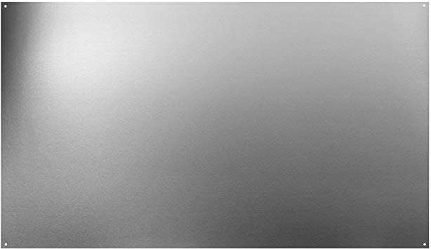 Broan-NuTone SP3604 Backsplash Range Hood Wall Shield for Kitchen, Stainless Steel, 24" x 36"