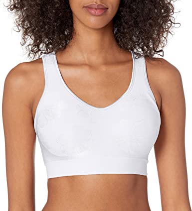 Bali Comfort Revolution Wireless Bra, ComfortFlex Fit Full-Coverage Wirefree Bra for Everyday Comfort, Core Colors