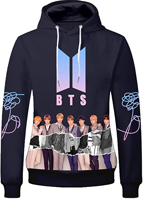 Dolpind Kpop BTS Love Yourself Hoodie Suga Jimin V Jungkook Sweater Jacket Pullover