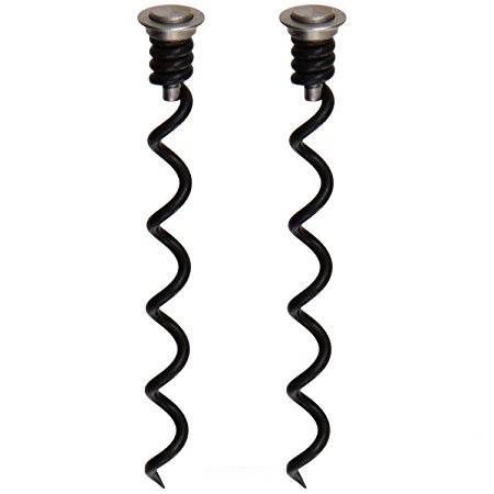HQY 2 Pack Replacement Corkscrew Spiral/Worm